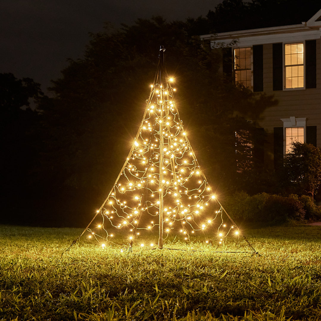 Fairybell All-Surface | 1.5 metres | 240 LED lights | Including mast | Warm White