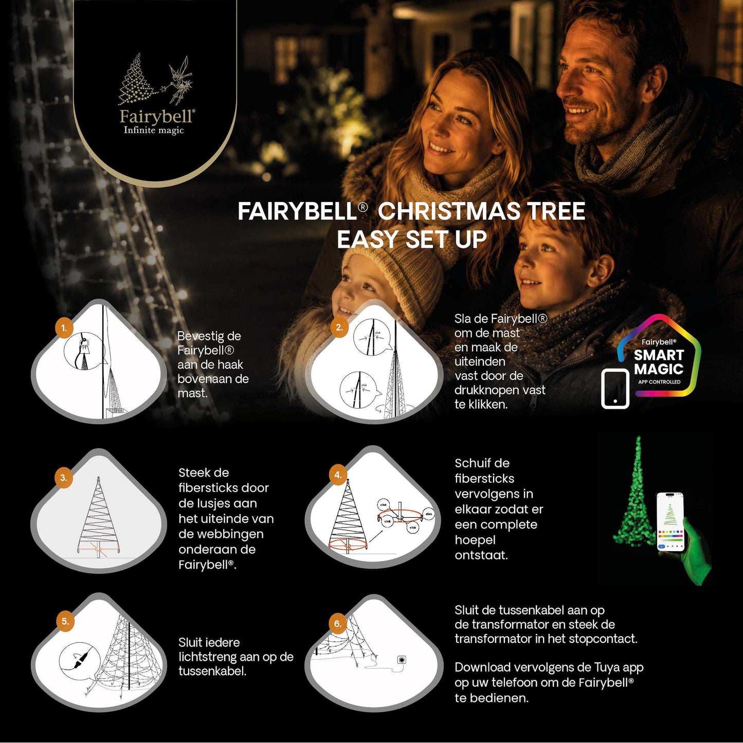 Fairybell Pro | 6 Metre | 1152 LED Lights | Smart Magic |