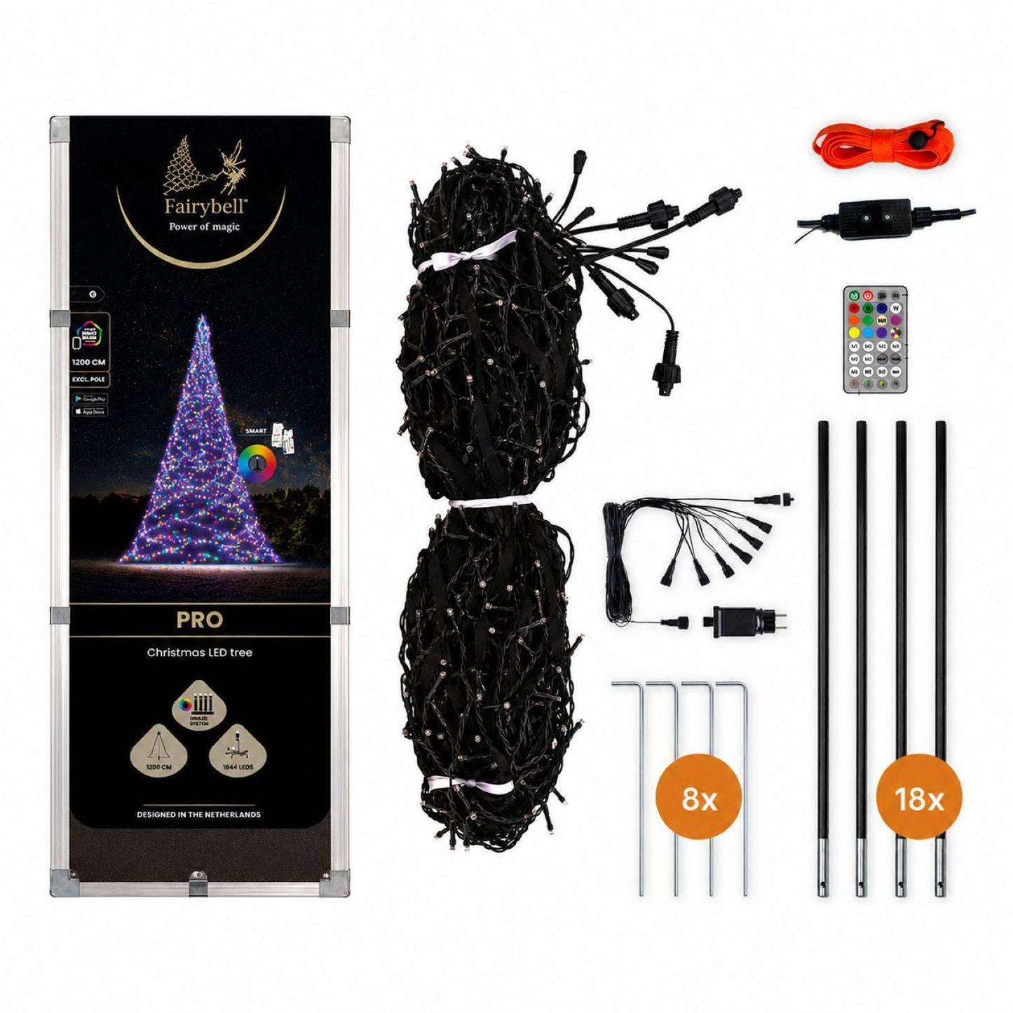 Fairybell Pro | 12 Metre | 2048 LED Lights | Smart Magic |