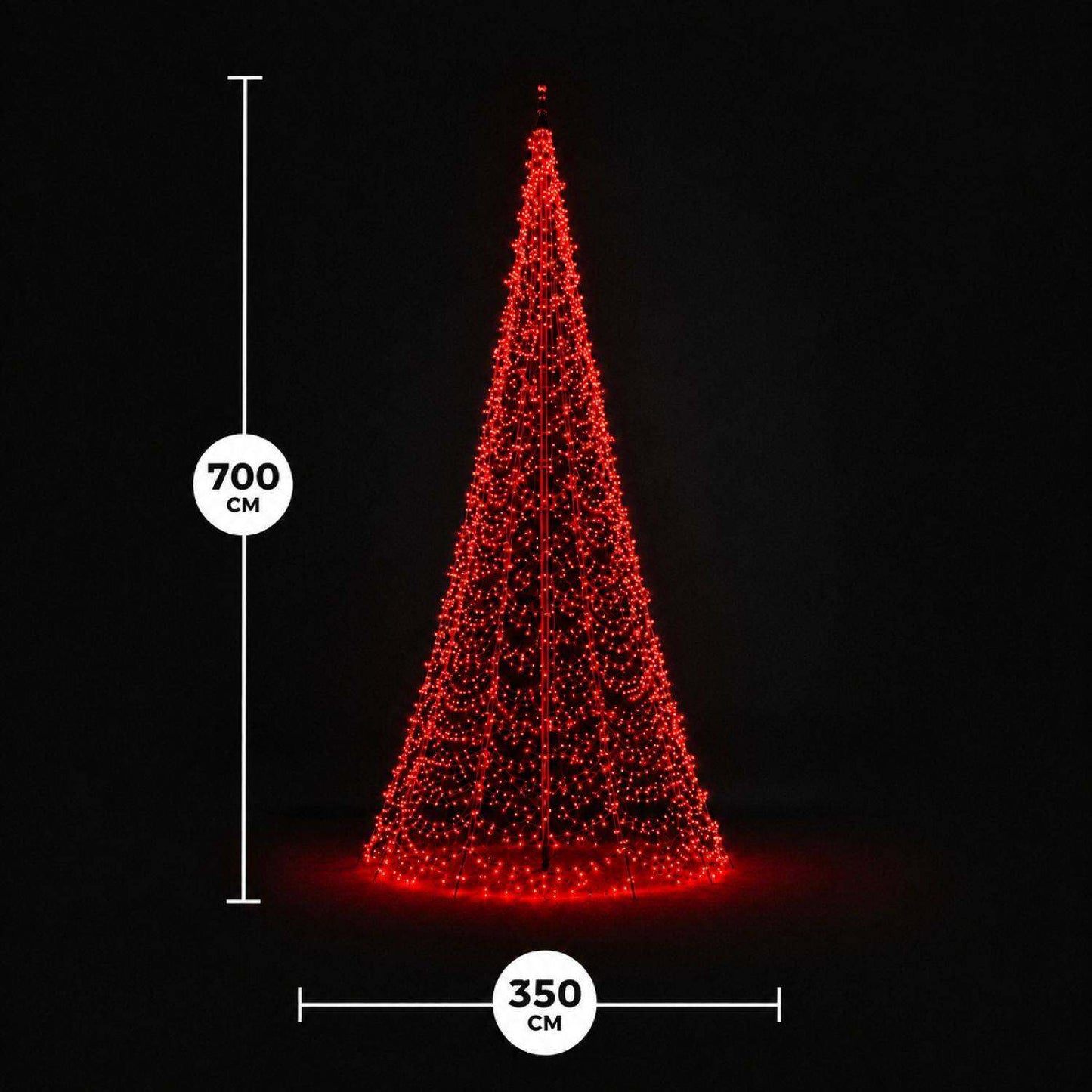 Fairybell Pro | 7 meter | 1344 LED-lampjes | Smart Magic |