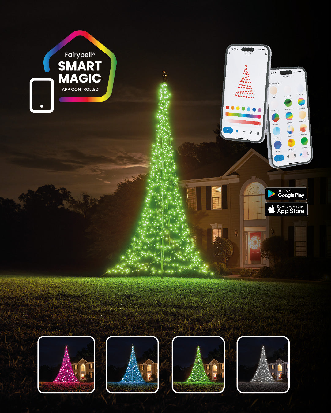Fairybell Smart Magic | 4 meter | 864 LED's