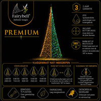 Fairybell Premium | 6 Metre | 2048 LED Lights | Luminous Switch |