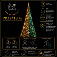 Fairybell Premium | 3 metre | 576 LED lights | Including pole | Luminous Switch