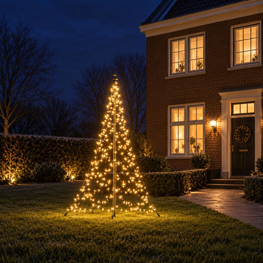 Fairybell Standard | 2 metres | 300 LED lights | Includes pole | Warm white |