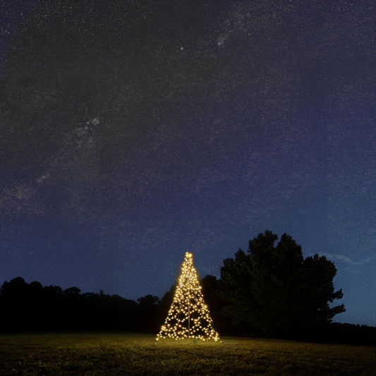 Fairybell Standard | 3 metre | 480 LED lights | Including pole | Warm white