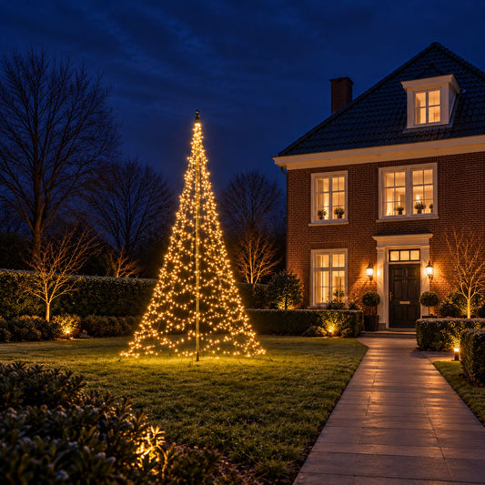 Fairybell Standard | 4 metre | 864 LED lights | Including pole | Warm white