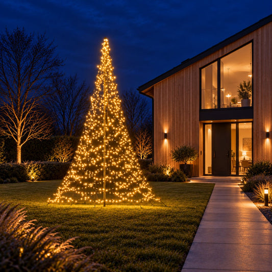 Fairybell Premium | 3 metre | 576 LED lights | Including pole | Luminous Switch