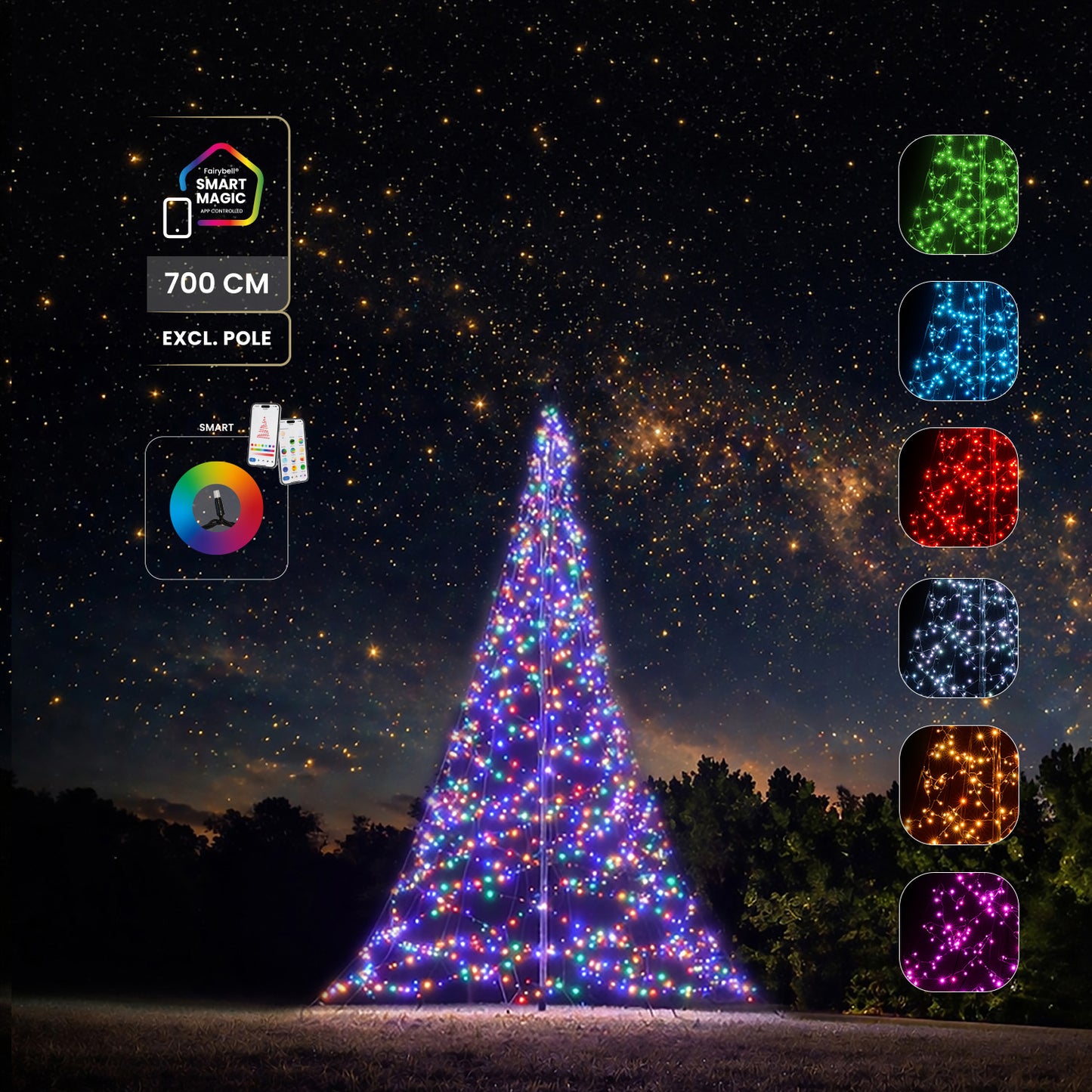 Fairybell Pro | 10 Metre | 1792 LED Lights | Smart Magic |