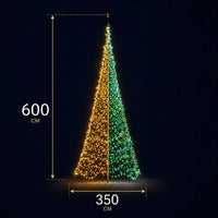 Fairybell Premium | 6 Metre | 2048 LED Lights | Luminous Switch |
