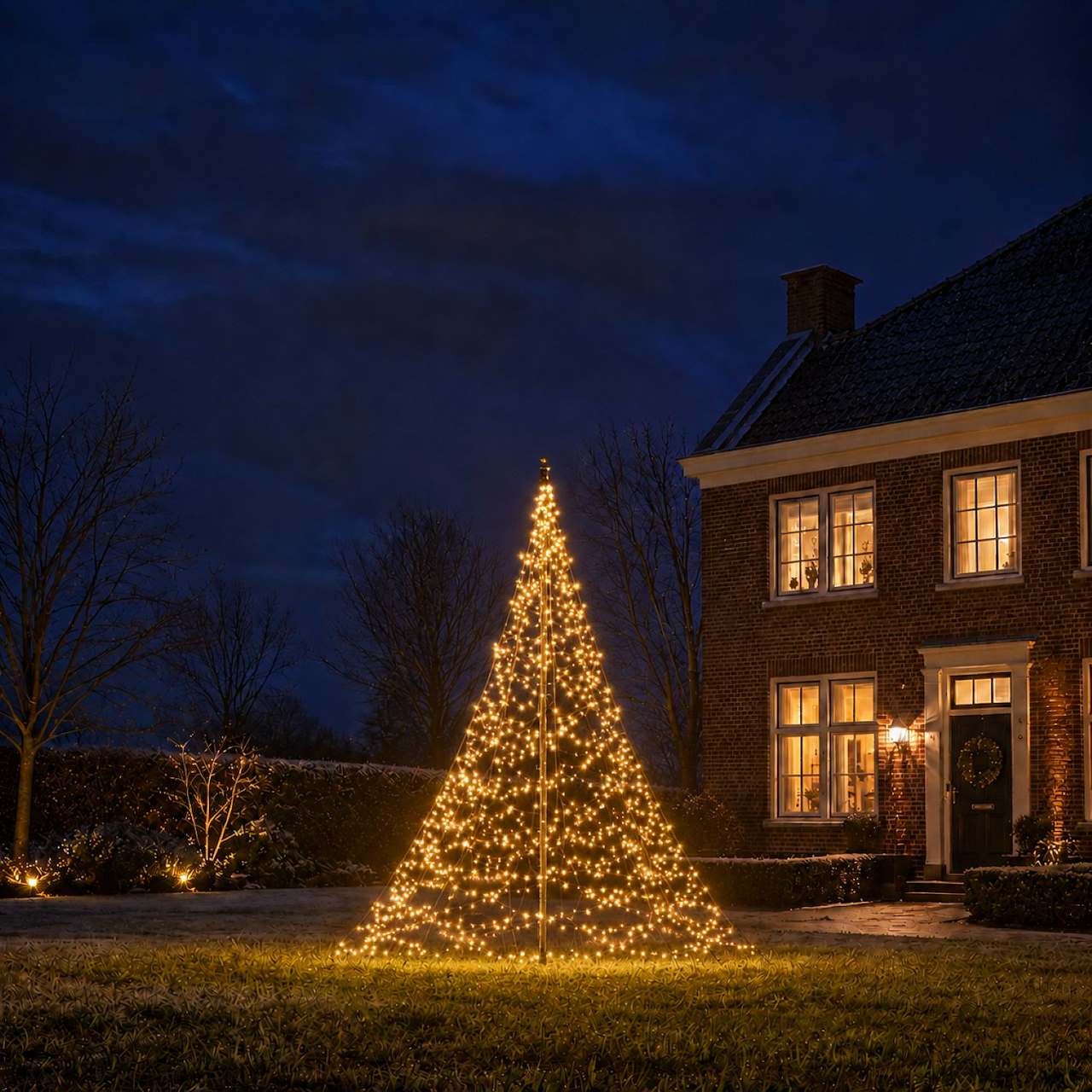 Fairybell Standard | 4 metre | 864 LED lights | Including pole | Warm white