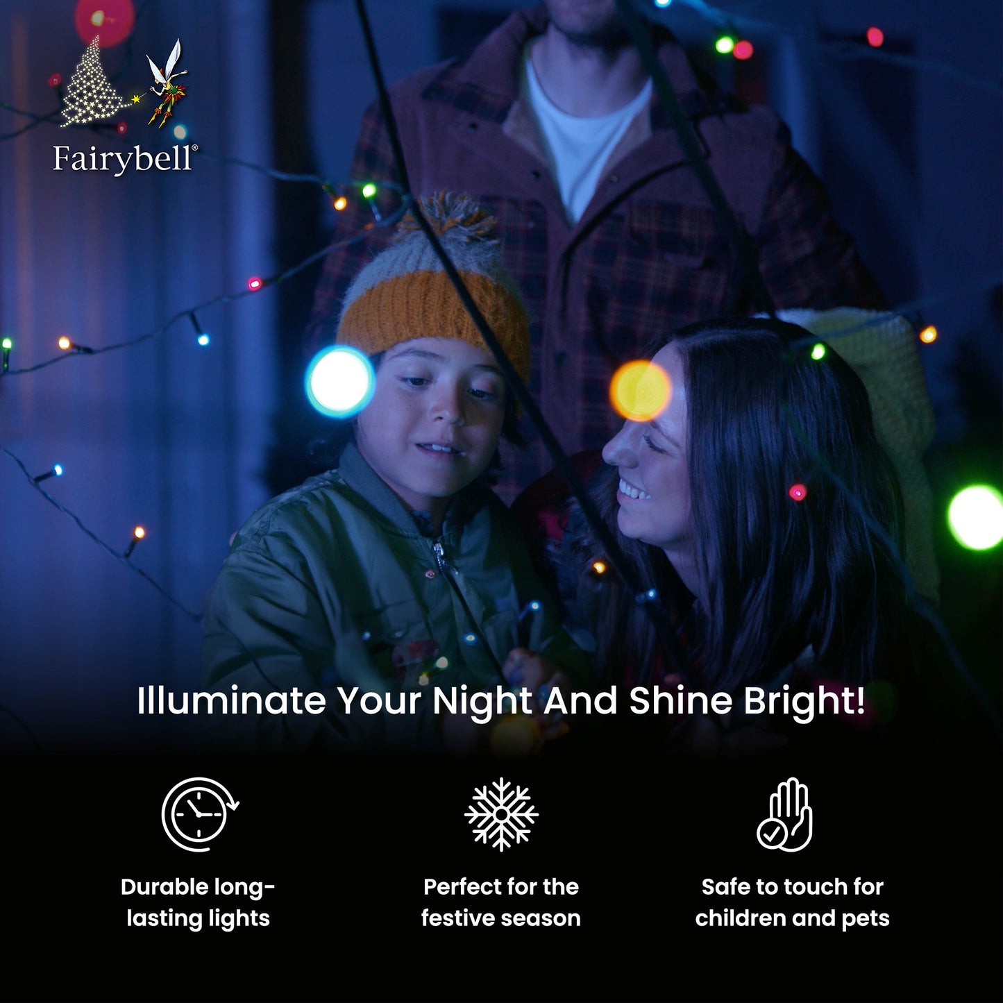 Fairybell | 6 metres | 1,200 LED lights | Warm white