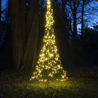 Fairybell | 4 meter | 400 LED-lampjes | Inclusief mast | Warm wit