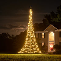 Fairybell Bundle | 6 metres | 900 LED lights | Warm white | Including flagpole
